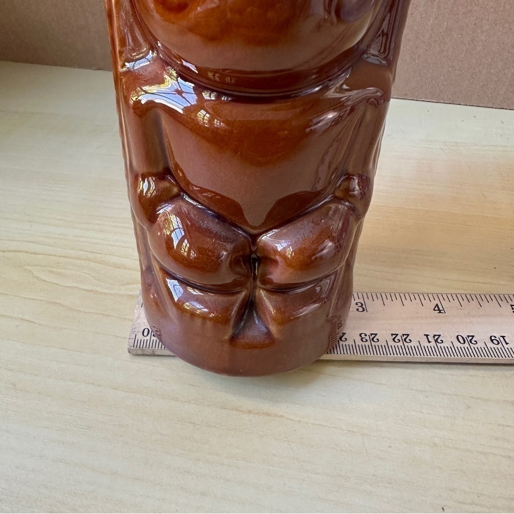 Vintage brown ceramic TIKI mug DW114 Hawaiian tropical - Picture 11 of 11